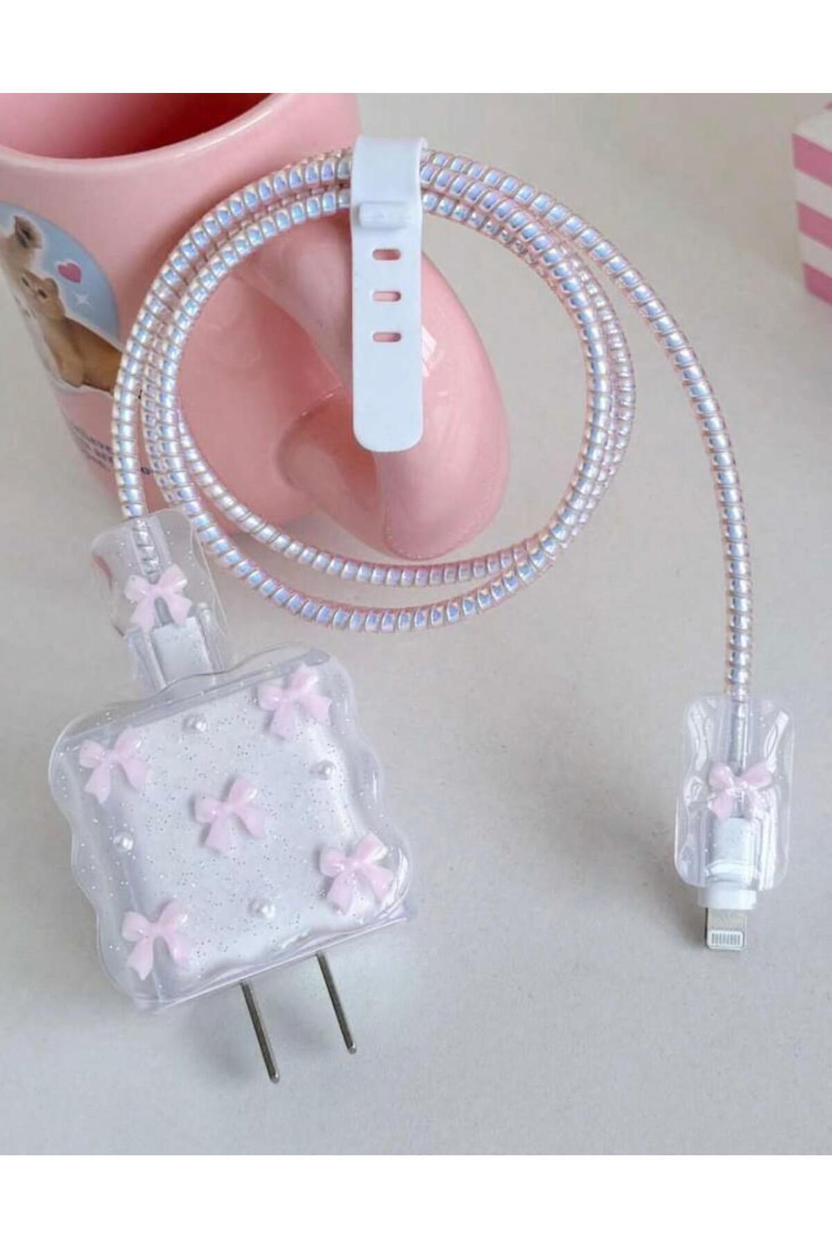 KVK PRİVACY 18W/20W/25W Uyumlu Şarj Kılıfı, Şarj Kablosu Örme Aparatı, Kablo Koruyucu Aparatı, Toparlayıcı - Görsel 3