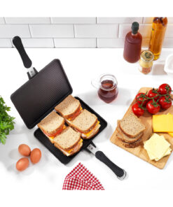 Alternative view of Schafer Tastemake XL Döküm Ocak Üstü Tost Izgara 20x26 Cm-2 Parça