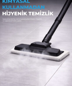 Alternative view of PiranTech CB- 02A Buharlı Temizlik Makinası - Buharlı Temizleyici - Floor Max Set