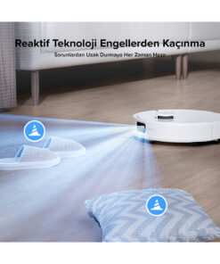 Alternative view of Roborock Q8 Max Pro Plus Akıllı Robot Süpürge Beyaz