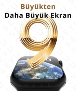 SEYUWATCH Watch 11 Pro Akıllı Saat Iphone Uyumlu Ve Android Tüm Telefonlara Uyumlu Smartwatch - Görsel 3