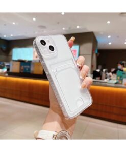 Alternative view of Go Aksesuar Iphone 13 Ve 14 Uyumlu Şeffaf Kartlıklı Kamera Korumali Aa Kalite