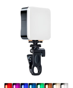 Zyga 105 LED RGB Selfie Işığı | 3200K–6500K Ayarlı | Telefon & Kamera Uyumlu Universal
