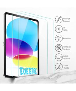 TEKNETSTORE İpad 11.nesil A16 11inç / 10.nesil 10.9 inç Tablet Nano Ekran Koruyucu Esnek Kırılmaz - Görsel 3