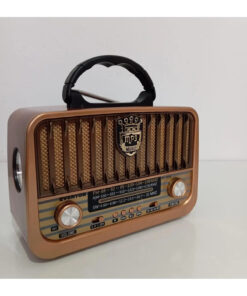 ataşbey RT-878 Ahşap Nostaljik Görünümlü Fenerli Bluetooth lu USB-SD Card Mp3 Çalar Radyo Müzik Kutusu - Görsel 3