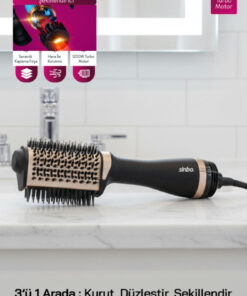 Sinbo SHD-1731 - 3 in 1 Saç Şekillendirici ve Hava Üflemeli Saç Düzleştirici Fön Tarağı