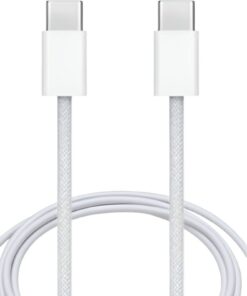 Alternative view of WANNA PROTECT 60W Destekli Iphone Samsung Xiaomi Oppo Uyumlu Type C To Type C Hızlı Şarj Kablosu Beyaz 1 Metre