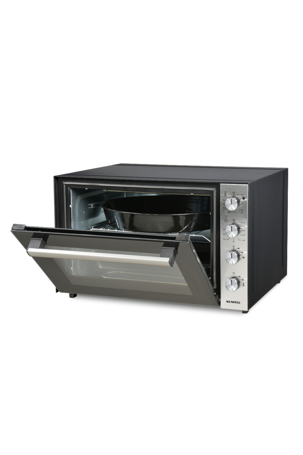 KUMTEL LX-9625 Turbo 70 Litre Midi Fırın - Siyah - Görsel 3