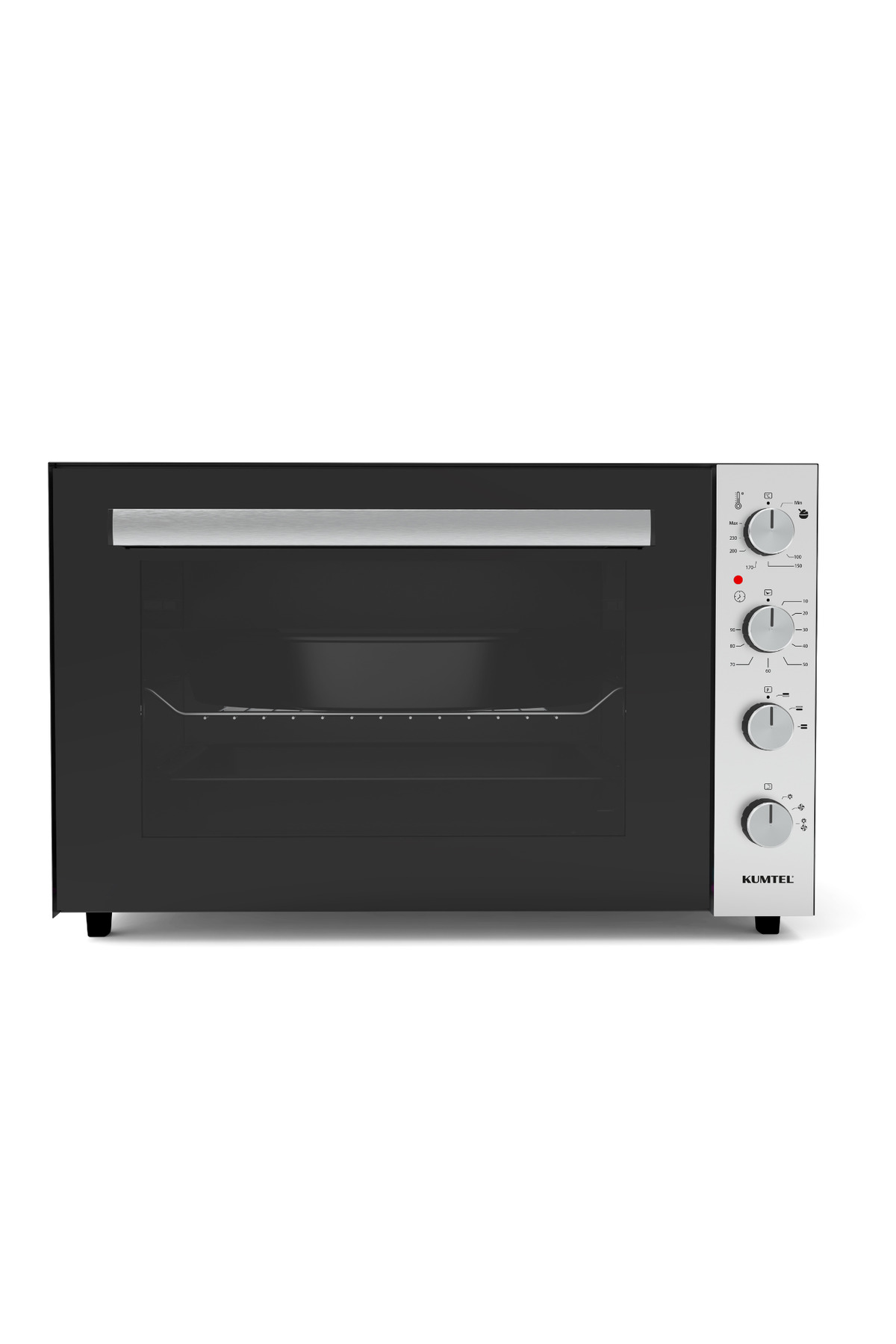KUMTEL LX-9625 Turbo 70 Litre Midi Fırın - Siyah