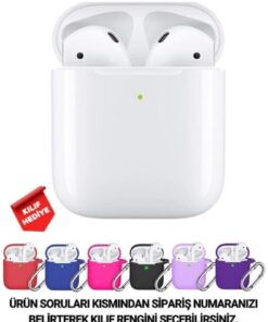 Barbanti Mobile Beyaz 2.nesil Ios Android Uyumlu Kablosuz Bluetooth Kulaklık Karışık Renk Kılıf Hediyeli Plus