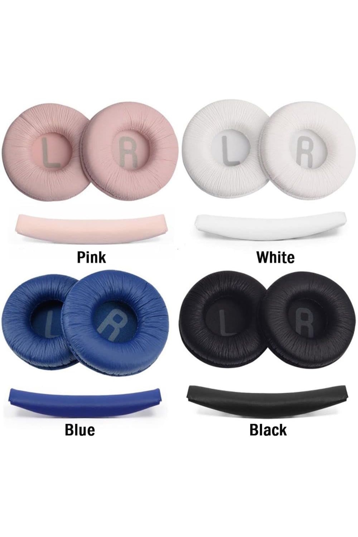 m.tk moveteck Jbl ile Uyumlu Kulaklık Pedi Süngeri Tune T500bt 510bt 520bt T560bt T600 T450 460 Jr300 310 T250 - Görsel 3