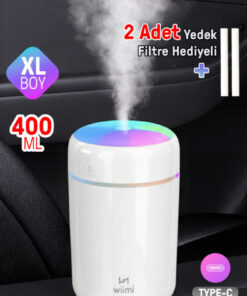 Wiimi 400 ml Ultrasonik Hava Nemlendirici Buhar Makinesi Ve Aroma Difüzörü