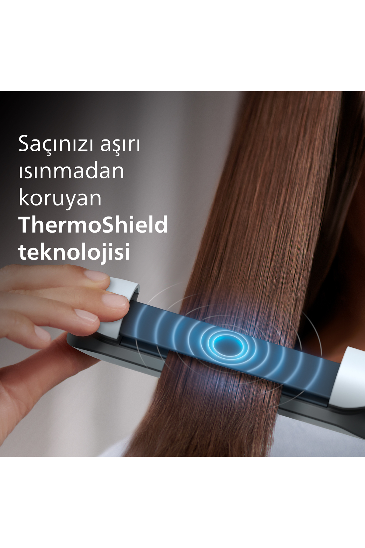 Philips 5000 Serisi Saç Düzleştirici, Argan Yağı Katkılı, ThermoProtect Teknolojisi, BHS520/00 - Görsel 3