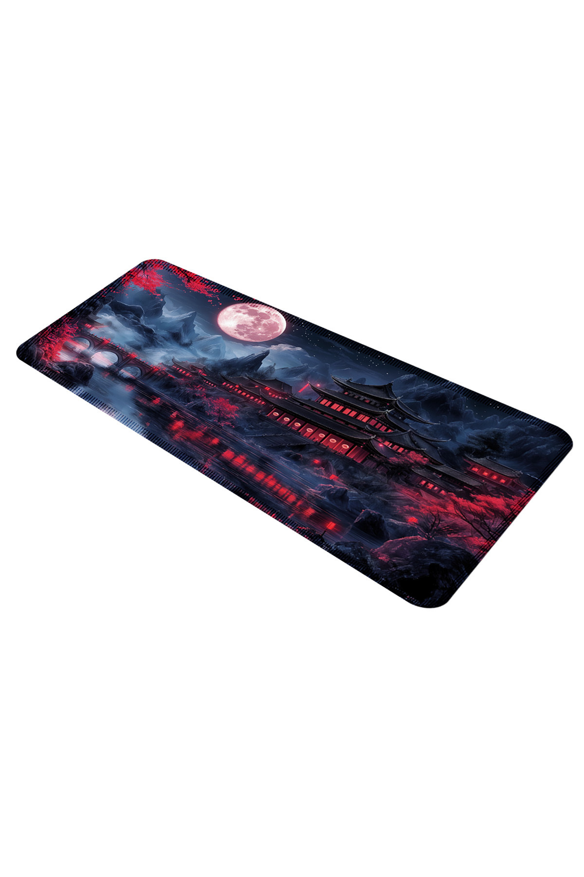 HELİXSUN 70x30 Cm Gaming Oyuncu Mouse Pad Kaymaz Taban Büyük Klavye Fare Altlığı Mousepad - Görsel 3