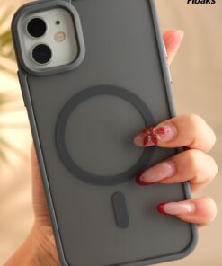Alternative view of Fibaks iPhone 11 Kılıf Kamera Çıkıntılı Magsafe Şarj Destekli Hassas Tuşlu Yumuşak Mat Kapak