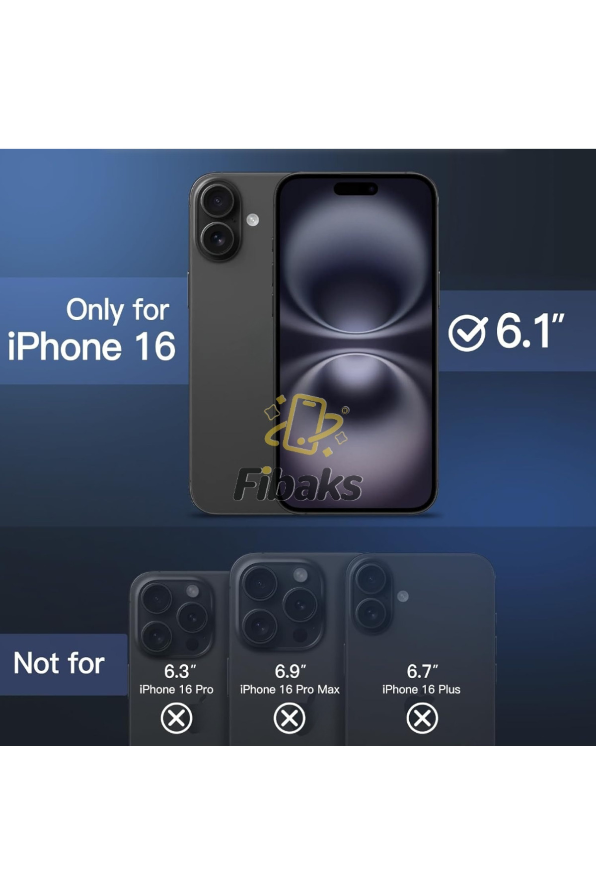 Fibaks iPhone 16 Kılıf Kamera Çıkıntılı Magsafe Şarj Destekli Hassas Tuşlu Yumuşak Mat Kapak Siyah - Görsel 3