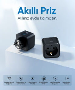 Şımart Akıllı Wi-fi Priz Zaman Ayarlı, Akım Korumalı, Uzaktan Kontrol - Görsel 2