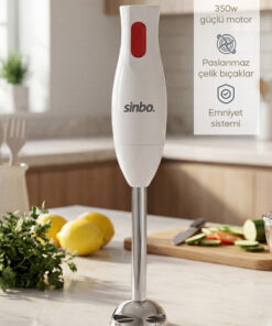 Sinbo SHB 3185 350 W Paslanmaz Çelik Ayaklı El Blenderi