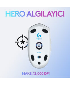 Alternative view of logitech G G305 LIGHTSPEED 12.000 DPI Kablosuz Oyuncu Mouse, Beyaz 910-005292