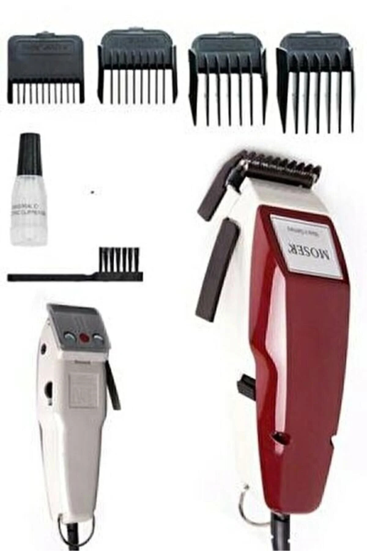 Moser 1400-0050 0 Alman Malı Traş Makinesi + 4 Tarak