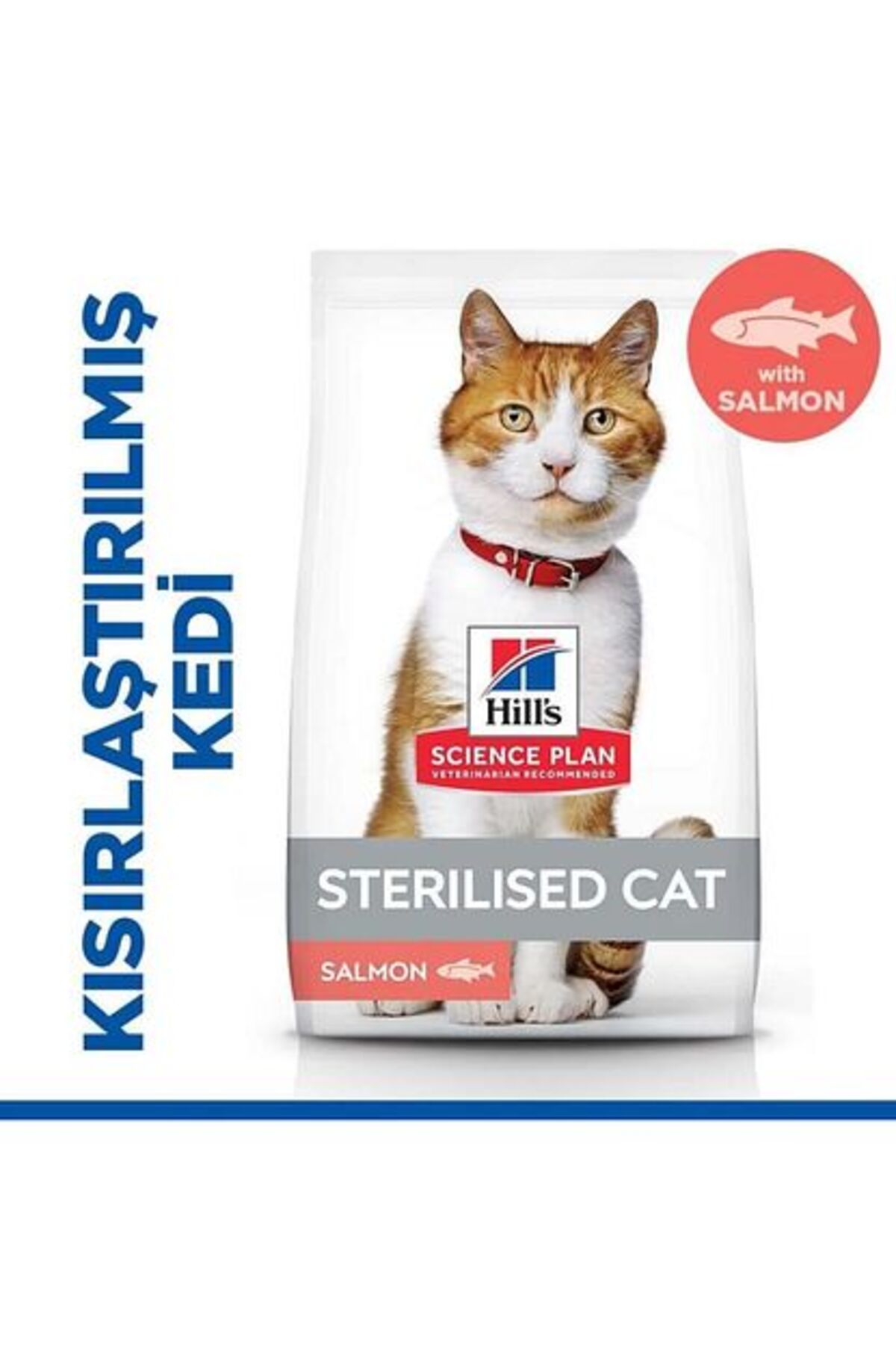 Hill's Somonlu Kısırlaştırılmış Yetişkin Kedi Maması 8 2 Kg Hediyeli - Petshopundan