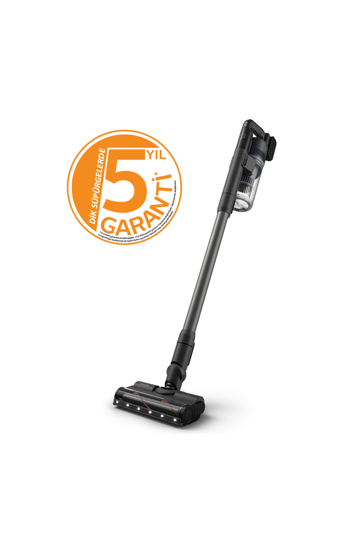 Philips 6000 Serisi Kablosuz Dikey Süpürge, PowerCyclone 11, 64 Dakika Kullanım Süresi, XC6551/01