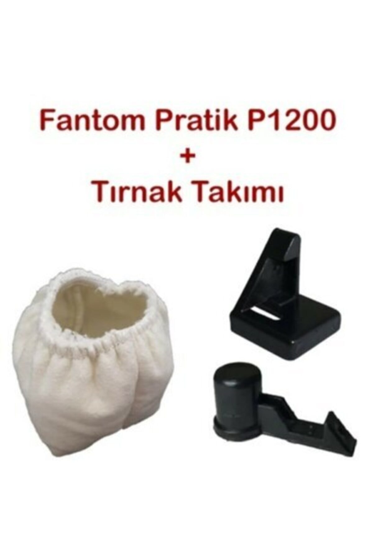 FANTOM Pratik Süpürge Tırnak Seti Ve Torbası