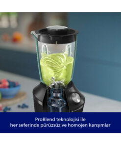 Philips 3000 Serisi Blender ProBlend Crush Teknolojisi, 600W, 2L Geniş Kapasite, 1,25L kapasite HR2291/41 - Görsel 2