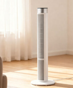 MO DOU Vantilatör 45W Kule Tipi Fan Uzaktan Kumandalı LED Dokunmatik Sessiz Çalışma 39 İnç Güçlü Soğutma Tower Fan