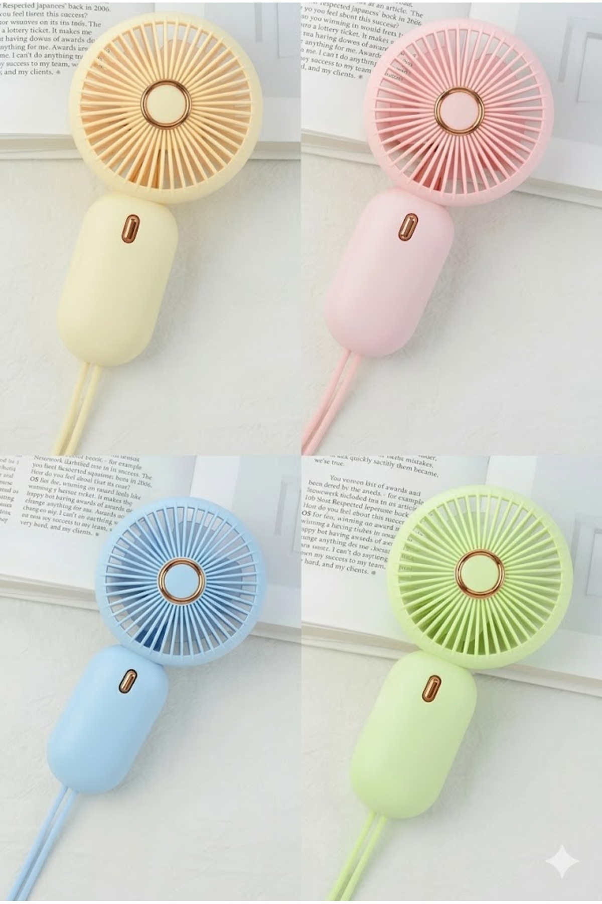iThink Original Accessories MİNİ TAŞINABİLİR FAN TYPE-C ŞARJLI EL VANTİLATÖRÜ FN-65 - Görsel 3