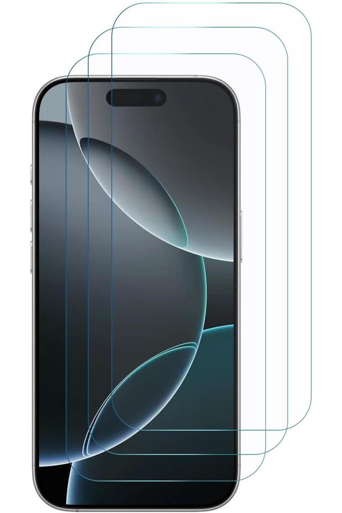 EVAX 3'lü Paket Iphone 16 Pro Max Uyumlu Temperli Hd Cam Ekran Koruyucu Kırılmaz Cam (3'LÜ PAKET) - Görsel 3