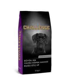 Challenge Kuzu Etli Büyük Irk Yavru Köpek Maması 15 Kg
