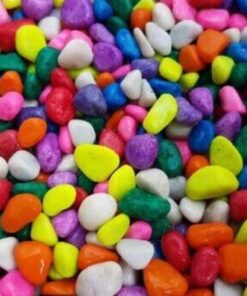 Alternative view of Genel Markalar Akvaryum Teraryum Fanus Süsleme Bahçe Süs Dekor Renkli Çakıl Taşı 2 Kg
