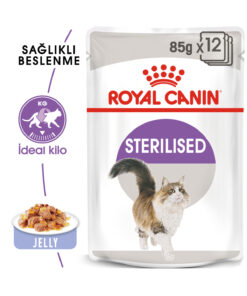 Alternative view of Royal Canin Sterilised Jelly Kısırlaştırılmış Yetişkin Kedi Yaş Maması 12 x 85 Gr