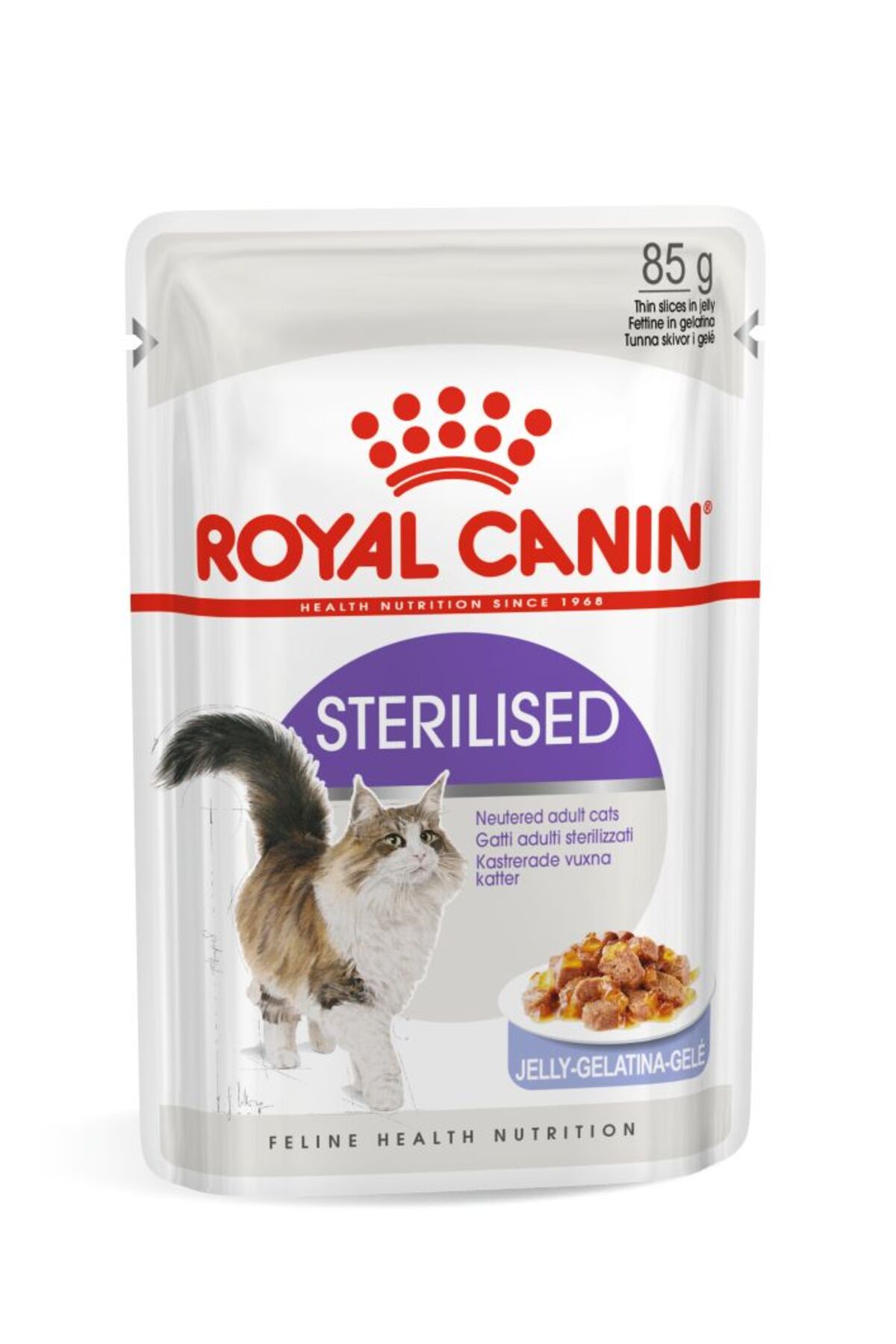 Royal Canin Sterilised Jelly Kısırlaştırılmış Yetişkin Kedi Yaş Maması 12 x 85 Gr