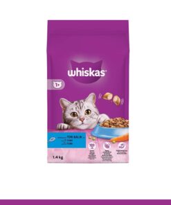 Whiskas Yetişkin Ton Balıklı Kedi Maması 1.4 Kg