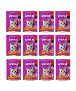 Alternative view of Whiskas Sığır Etli,Biftekli Konserve Kedi Maması 400 Gr X 12 ADET