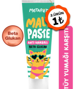 Metapet Tüy Yumağı Önleyici Kedi Maltı, Kediler için Anti Hairball Macun Paste, Mamasına-Doğrudan Hair Ball