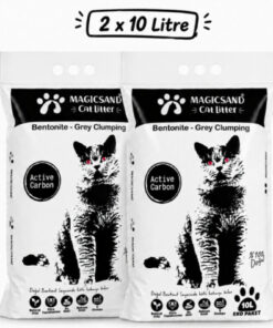 Magic Sand Aktif Karbon Kedi Kumu 10lt X 2 Adet- Cat Litter