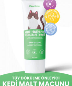 Cleanimal Kediler İçin Tüy Dökülme Önleyici Malt Macun – 100 gr