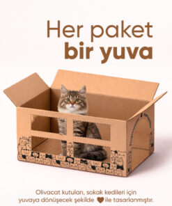 Olivacat Zeytin Çekirdeğinden Üretilen Aktif Karbonlu Tozsuz Doğal Kedi Kumu 8 L x 3 Adet - Görsel 3