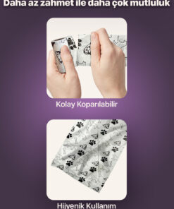 UBPet Köpek Kaka Poşeti I Mösta Atık Poşeti I Kokulu 120 Adet 8'li Rulo - Görsel 3