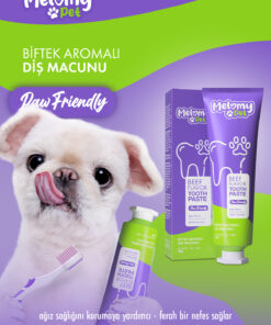 Melomy Köpek Biftek Aromalı Diş Macunu 50ml