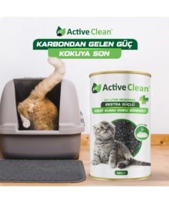 Active Clean Plus Kedi Kumu Koku Giderici 420 gr - Görsel 3