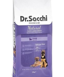 Alternative view of Dr. Sacchi Puppy Large Lamb Büyük Irk Yavru Köpek Maması 15kg
