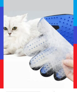 Alternative view of CandyShine Kedi Köpek Tüy Toplayıcı Masaj Yapıcı Tarama Eldiveni Evcil Hayvan Tüy Toplama Tarak Eldiven