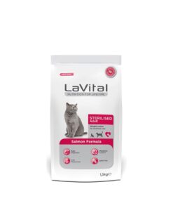 LaVital Somonlu Kısırlaştırılmış Kedi Maması 1,5 Kg