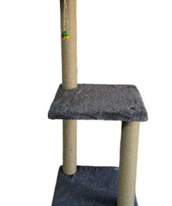 Alternative view of Lena Pet 86cm Uzun Boy İki Katlı Boncuklu Kedi Tırmalama Tahtası