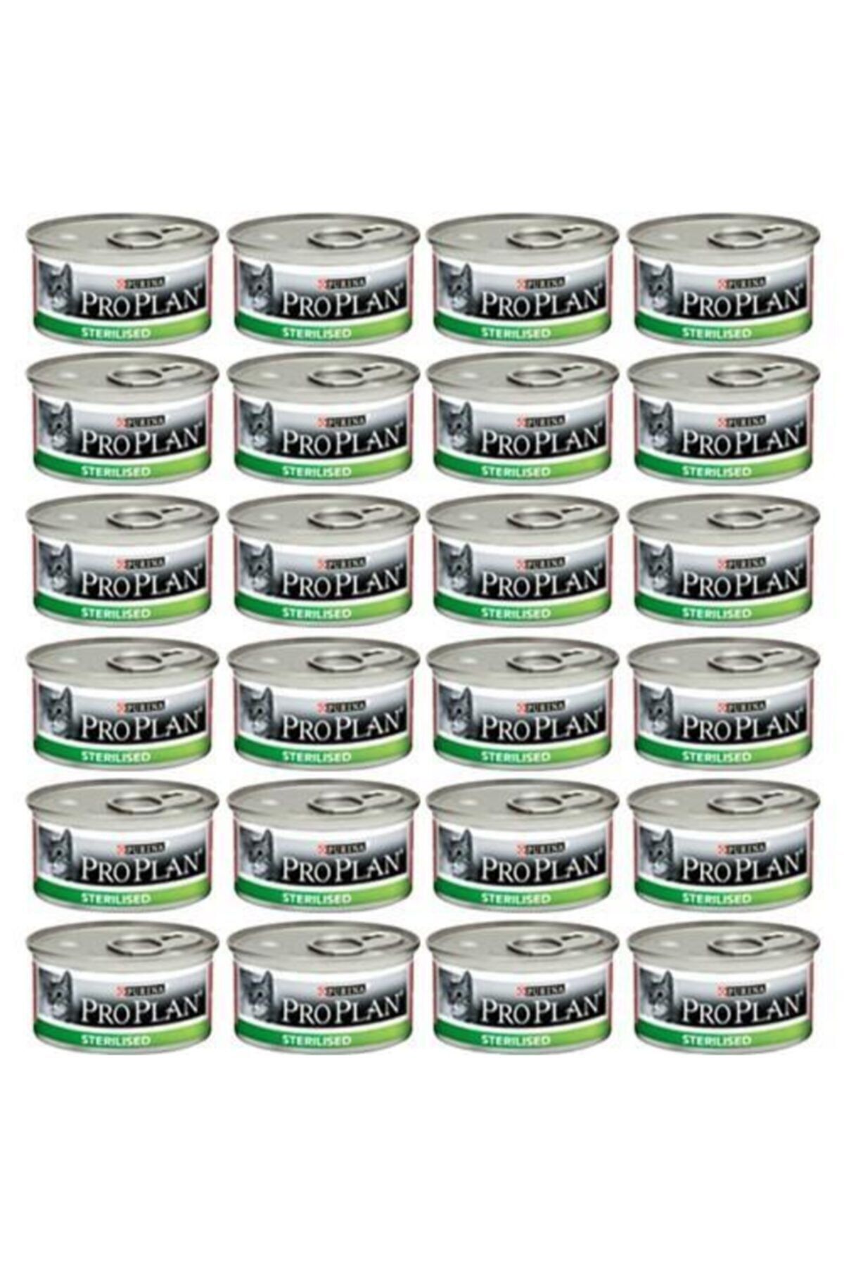 Pro Plan Sterilised Somonlu Kısırlaştırılmış Kedi Konservesi 85 Gr X 24 Adet