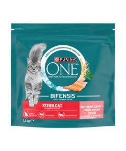 Alternative view of Purina One Somonlu Kısırlaştırılmış Kedi Maması 2x1,4 Kg